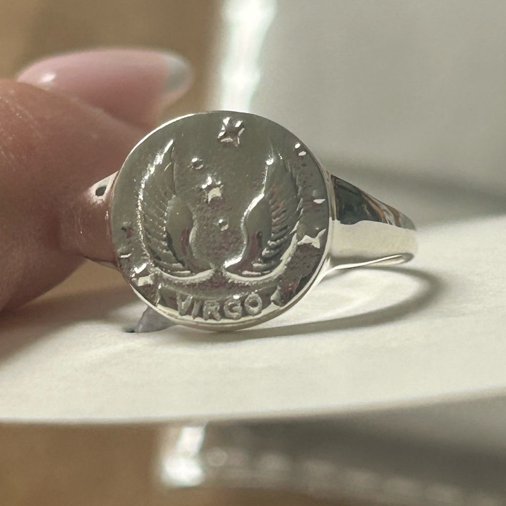 NWT - Spell & The Gypsy Collective Virgo Zodiac Ring Size 9 - Picture 2 of 2